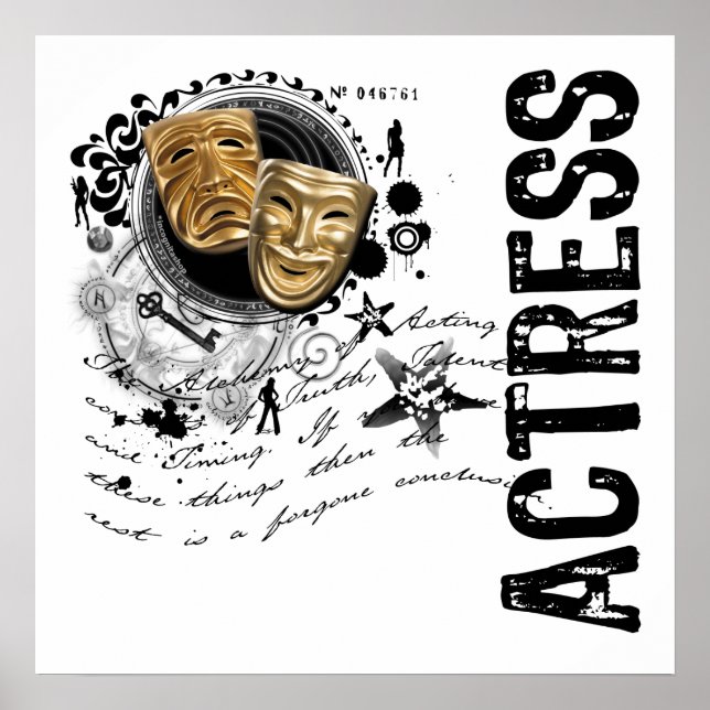 Poster Alchimie de l'actrice (Devant)