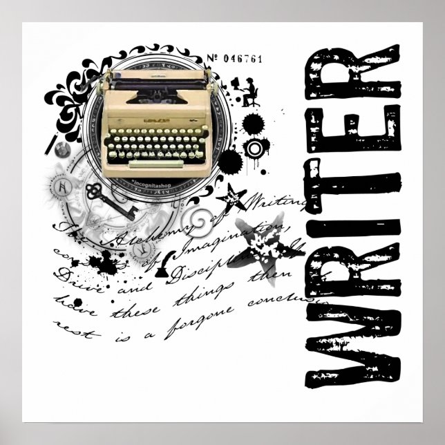 Poster Alchimie de l'auteur (Devant)