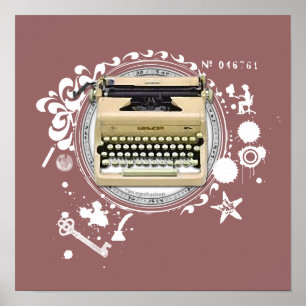 Poster Alchimie de l'écriture