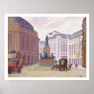 Poster Aldwych (huile sur la toile)