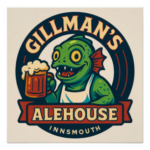 Poster Alehouse de Gillman - Tapro la plus amicale d'Inns