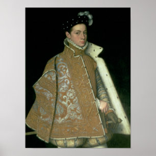 Poster Alessandro Farnese, gouverneur de Pays-Bas