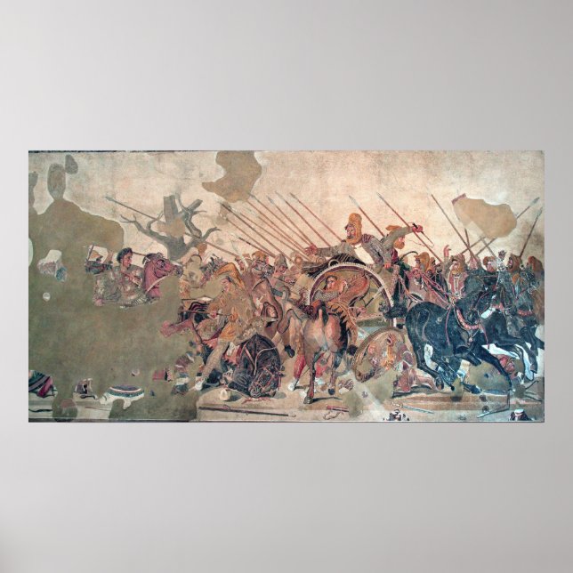 Poster Alexander à Issus (Devant)