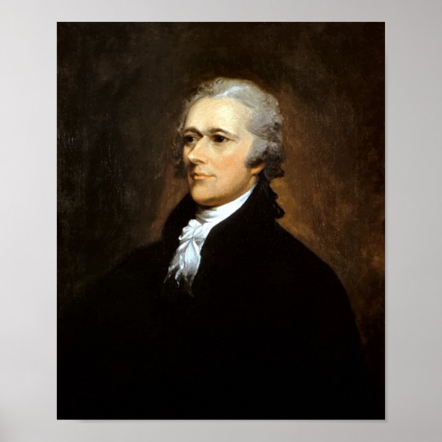 Poster Alexander Hamilton — Père fondateur (Devant)