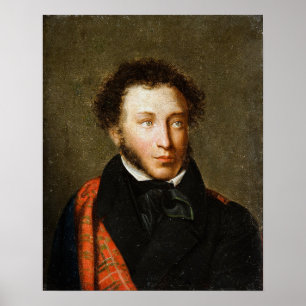 Poster Alexander Pushkin Portrait