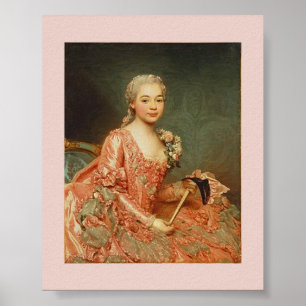 Poster Alexander Roslin – Baroness de Neubourg-Cromière