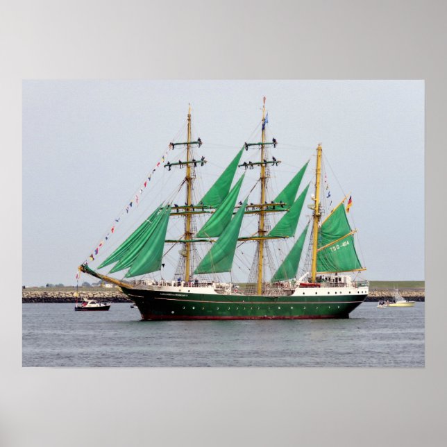 Poster Alexander von Humboldt II - Allemagne (Devant)