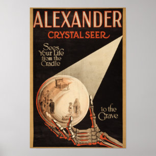 Poster Alexandre, "berceau en cristal" à la magie grave