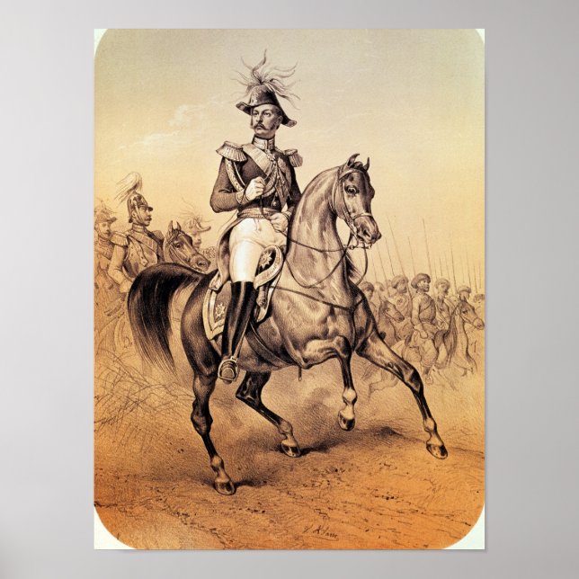 Poster Alexandre II Tsar de Russie (Devant)