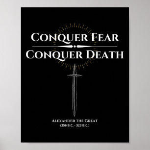 Poster Alexandre Le Grand Conquérir La Peur La Hist Motiv