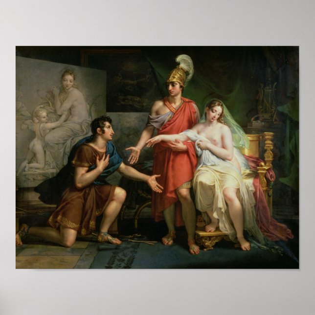 Poster Alexandre les Grands Mains sur Campaspe (Devant)