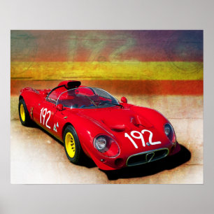 Poster Alfa Romoeo Periscopica