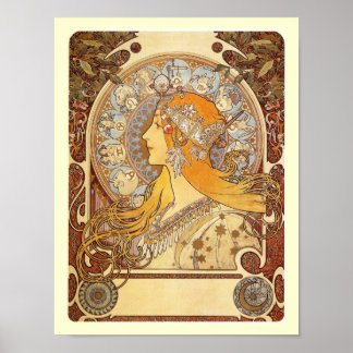 Poster Alfons M. Mucha
