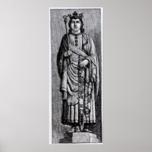 Poster Alfonso X  'the Wise', King of Castile