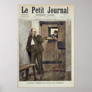 Poster Alfred Dreyfus en prison