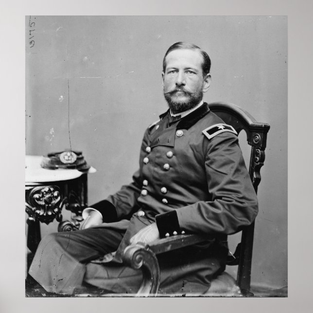 Poster Alfred Pleasanton (Devant)