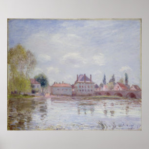 Poster Alfred Sisley   Le pont de Moret-sur-Loing