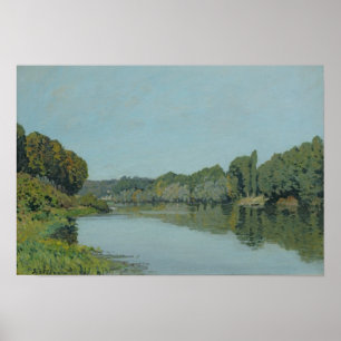 Poster Alfred Sisley   The Seine at Bougival