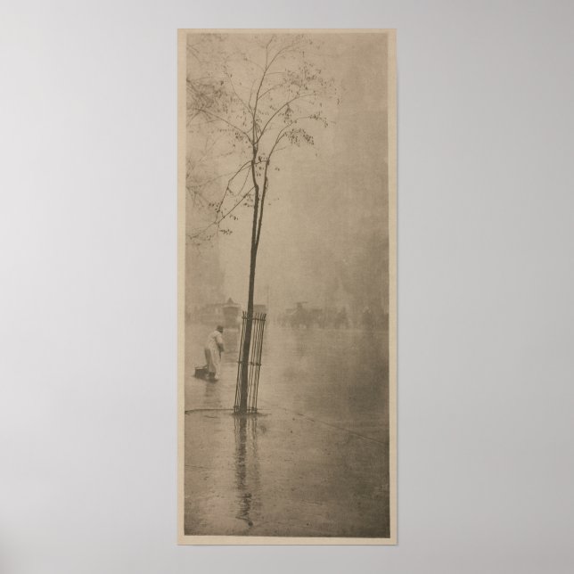 Poster Alfred Stieglitz Douches de printemps Photo (Devant)