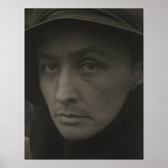 Poster Alfred Stieglitz Georgia O’Keeffe Portrait Photo (Devant)