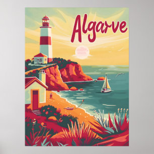 Poster Algarve Vintage