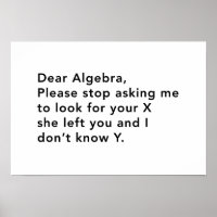 Algebra et son X