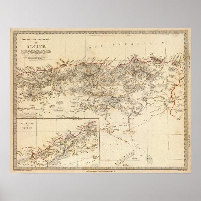 Poster Alger (Devant)