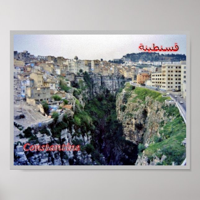 Poster Algérie - Costantina - (Devant)