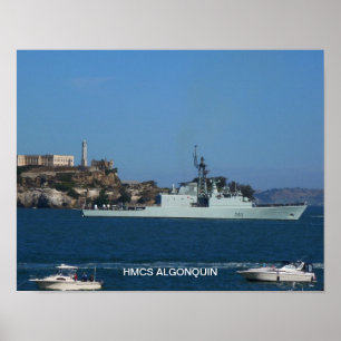 Poster Algonquin de HMCS