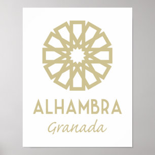 Poster Alhambra Grenade 1