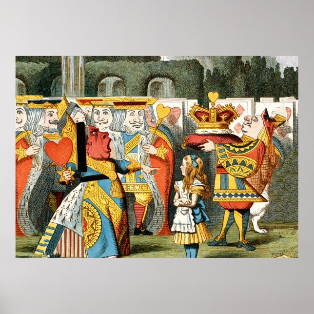 Poster Alice à Wonderland (Devant)