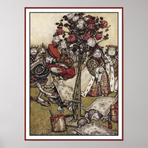 Poster Alice and Wonderland - Arthur Rackman