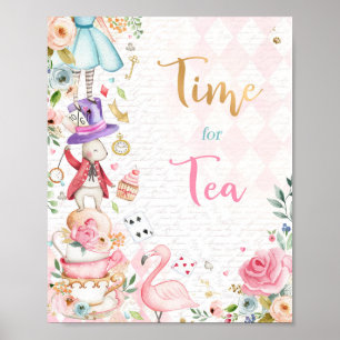 Poster Alice Au Pays Des Merveilles
