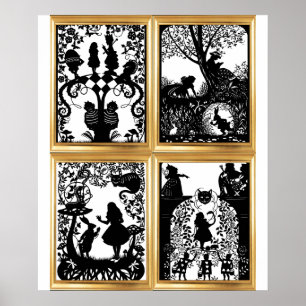 Poster Alice au pays des merveilles