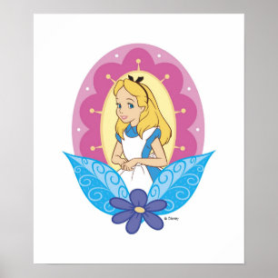 Poster Alice au pays des merveilles Alice Disney