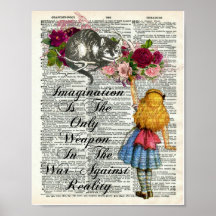Alice au pays des merveilles Cheshire Cat Dictionn