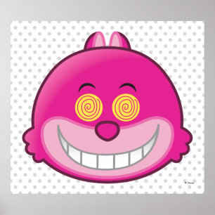 Poster Alice au pays des merveilles   Cheshire Cat Emoji 