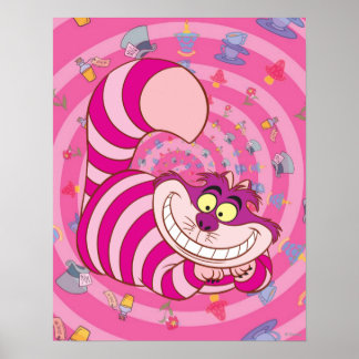 Poster Alice au pays des merveilles | Cheshire Chat Smili