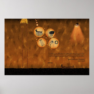 Poster Alice au pays des merveilles - Curiouser et Curiou