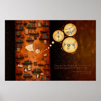 Poster Alice au pays des merveilles - Descendre le trou d