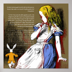 Poster Alice au pays des merveilles Imprimer