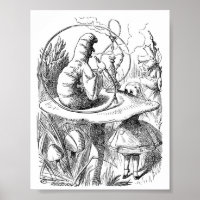 Alice au pays des merveilles - La chenille