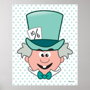 Poster Alice au pays des merveilles   Mad Hatter Emoji 3