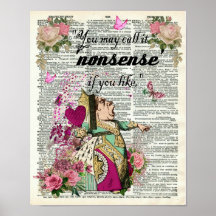 Alice au pays des merveilles Red Queen Dictionary