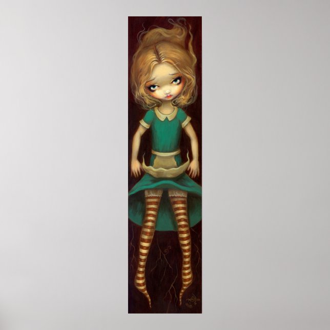 Poster Alice Descendre alice au pays des merveilles Art I (Devant)