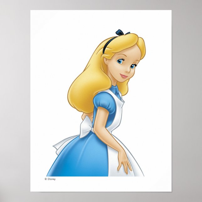 Poster Alice Disney (Devant)