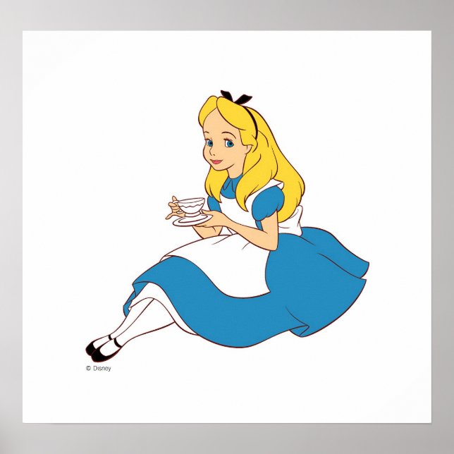 Poster Alice Disney (Devant)