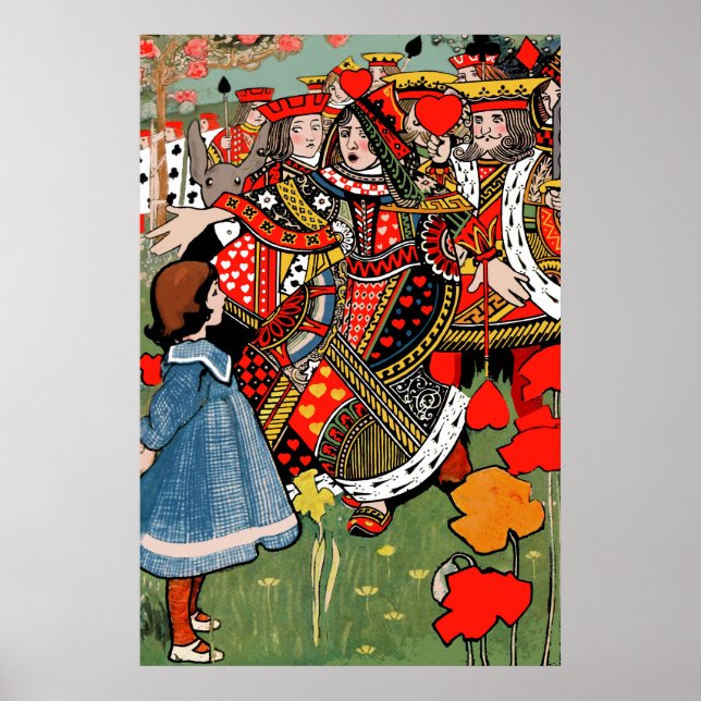Poster Alice et la Reine Rouge (Devant)