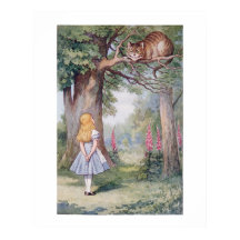 Alice et le Chat du Cheshire,