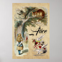 Alice in Wonderland Art Print, Herald - ALICE